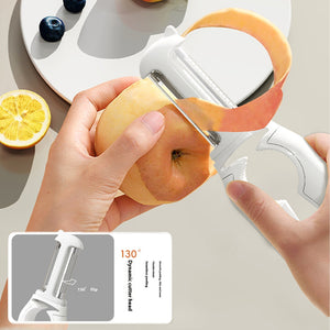 5-in-1 Vegetable Peeler – Multifunctional Stainless Steel Kitchen Tool