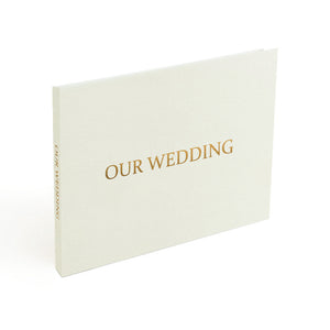 Commercial Wedding Video Invitation - Luxury Linen Motion Book