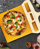 Sliding Pizza Shovel and Non-Stick Smooth Cutting Board