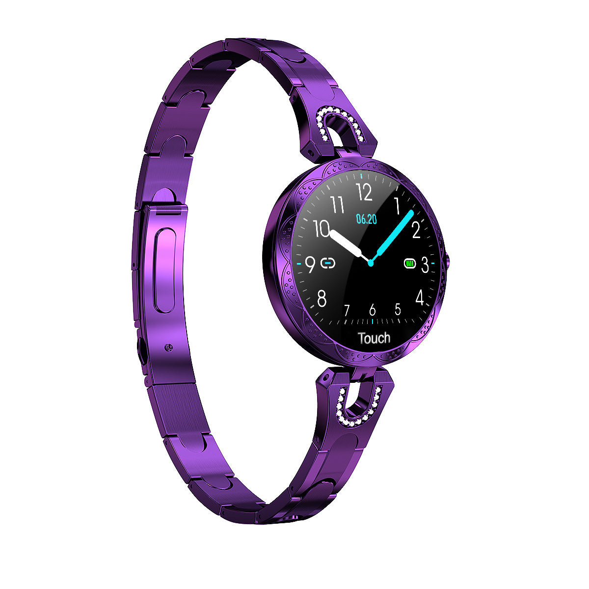 Fashionable Women’s Waterproof Smart Watch with Heart Rate Monitor