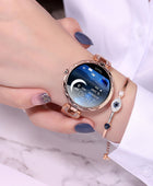 Smartwatch for Women: Fashionable Physiological Cycle-Smart Bracelet with Heart Rate Monitor