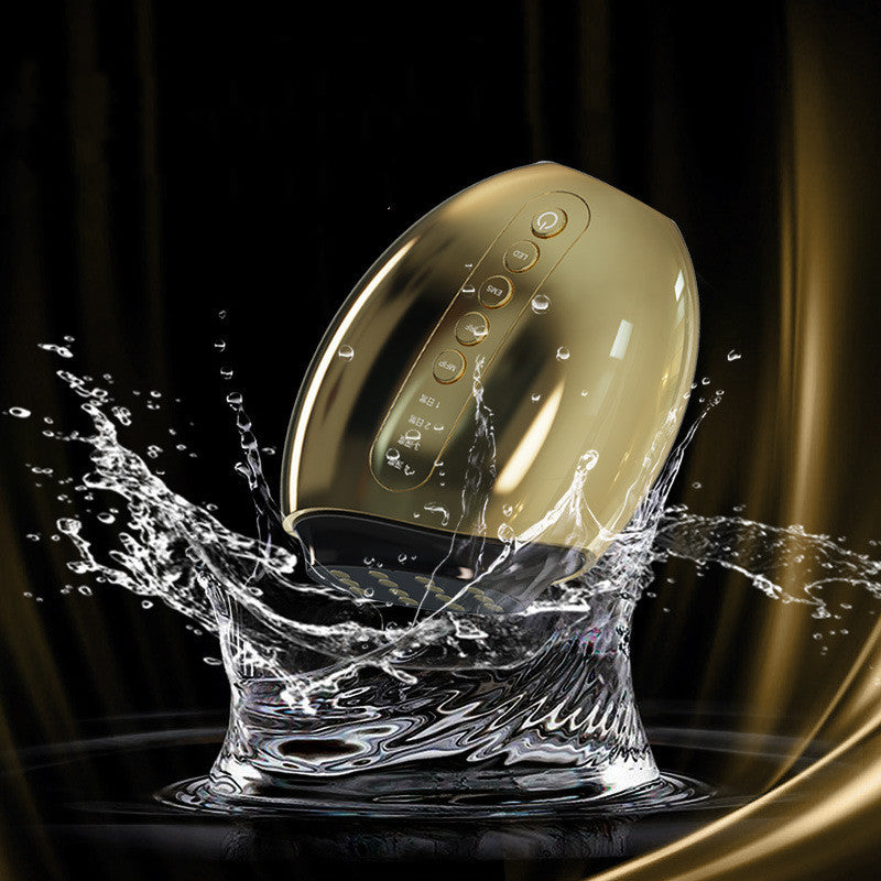 Golden Eggs RF Gel Ultrasonic Face Lifting & Brightening Beauty Tool
