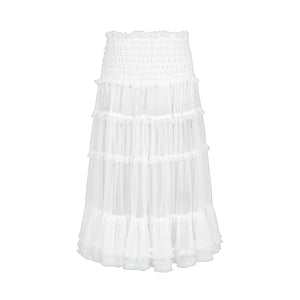 Ballet Style Micro See-Through Mesh Skirt – Elegant & Flowy