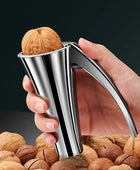 Nutcracker Funnel Clip - Mess-Free Vertical Walnut Cracker