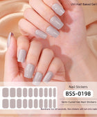 Solid Color Gel Nail Sticker Wraps: Nail Art for Fingertip Perfection