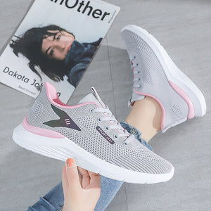 Women’s Fly-Knit Sneakers - Stylish, Breathable Running Shoes