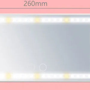 Car LED Makeup Mirror - Rechargeable with Three-Color Lighting