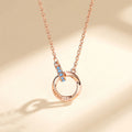  Rose Gold Blue Zirconium