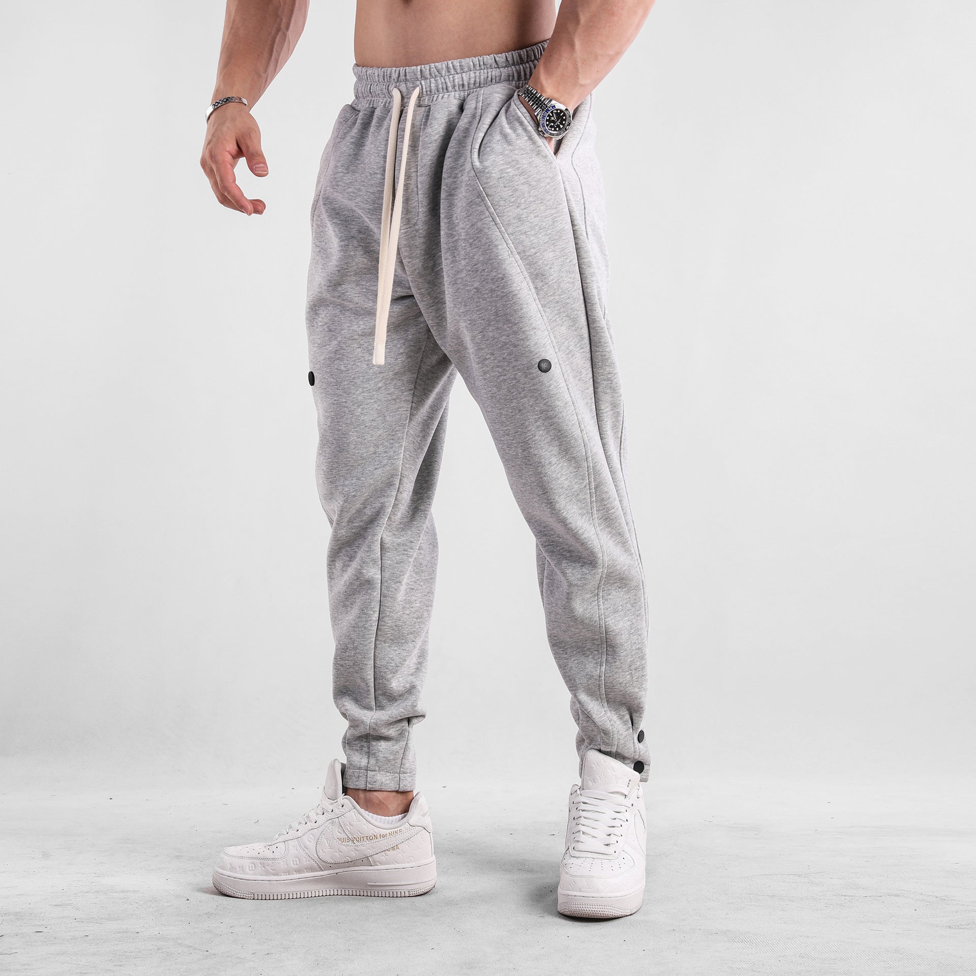 Men's Casual Sports Trousers - Comfortable and Loose-Fit sweatpants