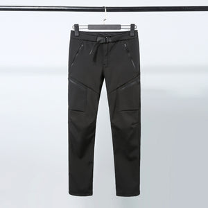 Men's Waterproof Windproof Fleece-Lined Climbing Pants