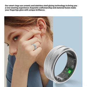 Multifunctional Smart Ring for Men & Women - Heart Rate & Oxygen Monitor