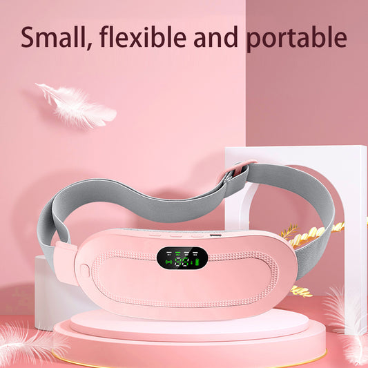 Smart Menstrual Heating Belt – Vibrating Pain Relief for Cramps & Abdominal Comfort