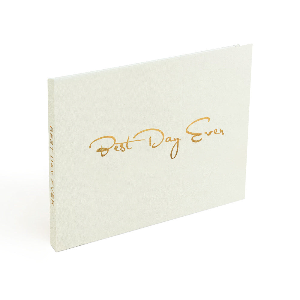 Commercial Wedding Video Invitation - Luxury Linen Motion Book