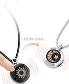 Long-Distance Relationship Bracelets and Necklaces with Vibration & Light Feature - Perfect Gift for Couples