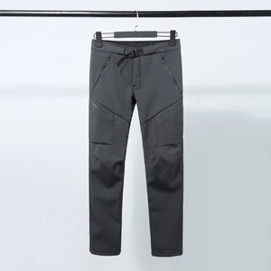 Men's Waterproof Windproof Fleece-Lined Climbing Pants