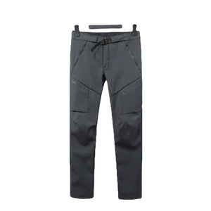 Men's Waterproof Windproof Fleece-Lined Climbing Pants