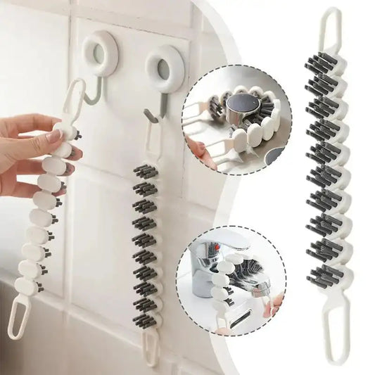 Bendable Gap Cleaning Brush - Perfect for Kitchen and Bathroom Surfaces, Faucets, Bathtubs, and Sinks