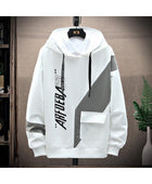 Men's Fashion Hooded Sweater - Loose Fit Long-Sleeved Style