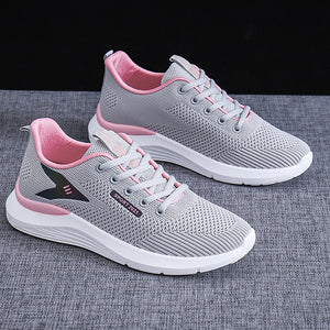 Women’s Fly-Knit Sneakers - Stylish, Breathable Running Shoes