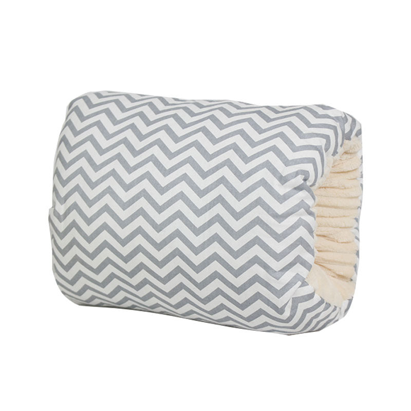 Adjustable Cotton Nursing Arm Pillow - Washable, Soft, Supportive Breastfeeding Cushion with Arm Pad