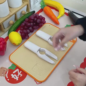 Multifunctional kitchen tool featuring a vegetable peeler, grater, and bottle opener