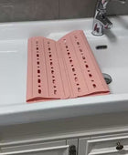 Foldable Silica Gel Sink Pad - Multifunctional Bathroom Organizer